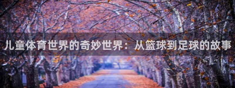 z66体育彩票：儿童体育世界的奇妙世界：从篮球到足球的故事
